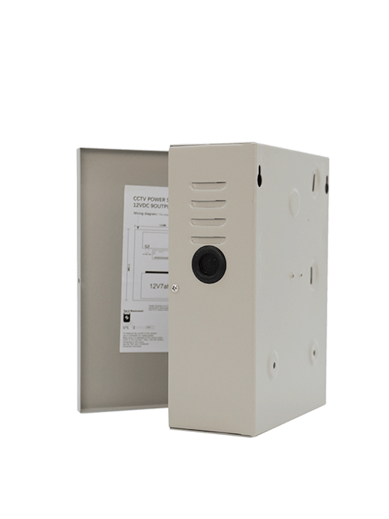 SAXXON SX10A9CHB - Fuente de Poder Profesional 12 VCD / 10 Amperes / 9 Canales / 1.1 Amperes por Canal / Compatible con Bateria de Respaldo ( No incluida ) / Protección contra Sobrecargas / - Image 3