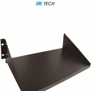 SBE TECH SBE-C1918 - Charola fija para rack de 19", con 18" (45.72 cm) de profundidad, 2 UR