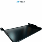 SBE TECH CT19101U - Charola fija para rack de 19 pulgadas x 25.4 centímetros, 1 UR en color negro