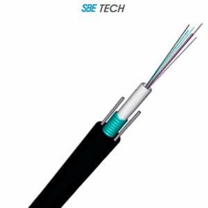 SBE TECH SBE-FOEXAR12SM - Fibra óptica monomodo con armadura metálica de 12 hilos. (Precio por metro) 1 pieza = 1 metro, la venta es en múltiplos de 100 metros