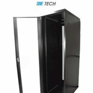 SBE TECH GNL42URPPC - Gabinete de piso en acero de alta resistencia con pintura electrostática y paneles laterales desmontables. Medidas: 2050x600x1000 mm