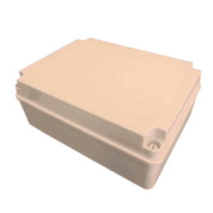 SBE TECH OP25015013  -  Caja de PVC con tapa / Opaca / Alto 250 mm, Ancho 150 mm, Profundidad 13 mm