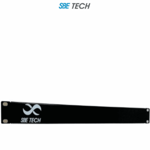 SBE TECH PC001 - Panel ciego de 1 UR, color negro, para montaje en gabinete, rack o cuadrarack