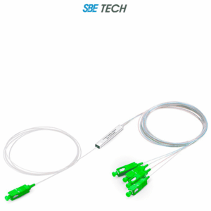 SBE TECH SBE-SPPLC1X4SCAPC- Divisor óptico PLC 1x4 SC/APC SM