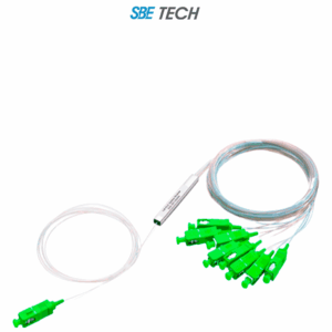 SBE TECH SBE-SPPLC1X8SCAPC- Divisor óptico PLC 1x8 SC/APC SM