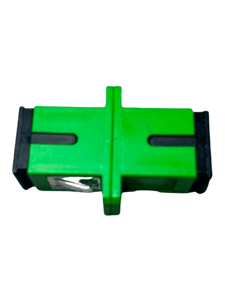 SBE TECH SBE-ADAPSCAPC-S - Adaptador simplex de SC/APC a SC/APC Monomodo/Verde con orejas - Image 3