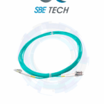 SBE TECH SBE-JUMLC-LC-2M50 - Jumper multimodo LC-LC / Tipo 50/125µm OM4 / Conector plastico / Tipo LC-LC duplex / 2 Fibras / Forro PVC con retardante a flama / Férula de cerámica de zirconia