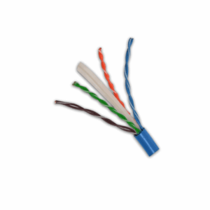 SBE TECH SBE-UTPC6-BL-NP - Cable UTP CAT6/ Recomendada para instalaciones de red hasta 80 mts / CCA / 305 M/ Color AZUL/ 23 AWG