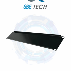 SBE TECH SBE-PC002 Placa ciega de 2 unidades de rack/ Medida de ancho (19") / Metalica