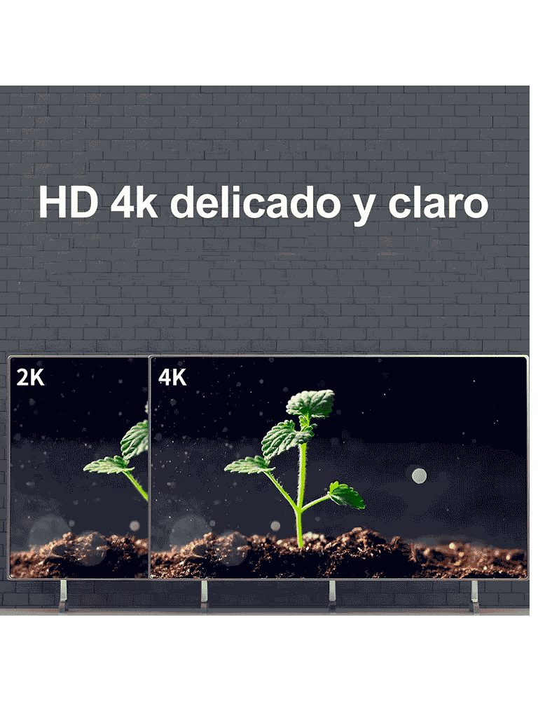 SAXXON SX-05HD-C - Cable HDMI de 0,5 metros de alta velocidad / Versión 2.0 / Resolución 4K / Canal de retorno de audio (ARC) / Video 3D / Blindado para reducir interferencias / Chapado en oro / Alta resistencia y durabilidad. - Image 3