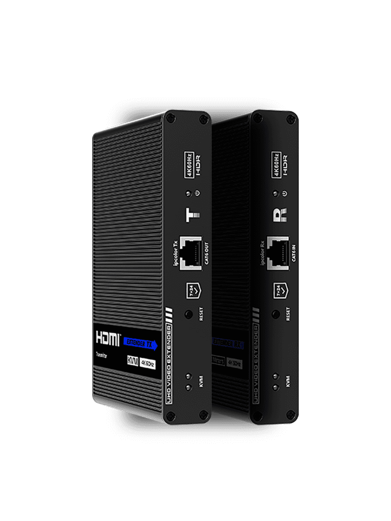 SAXXON LKV676KVM-PI - Kit extensor de video HDMI IPCOLOR/ Resolucion 4K @ 30 Hz/ Hasta 70 metros en 1080P y 40m en 4K con Cat 6/ 6A/ 7/ Cero latencia/ Soporta Teclado Video Mouse/ Soporta HDR/ ARC - Image 2