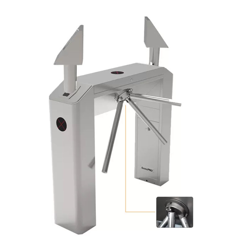 ZKTECO TS2033 - Torniquete facial / Bidireccional / Semiautomatico / Gabinete de soporte para 2 UFACE800 / No se incluyen accesorios solo controlador interno - Image 2