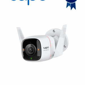 TP-LINK - TAPO C325WB - Cámara WIFI para exterior, 2K, Color Pro 24/7, Lente Super Apertura F1.0 , Detección persona, animal y Vehículo, soporta 512GB Micro SD.