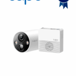 TP-LINK TAPO C420S1 - Cámara IP WiFi tipo Bullet con batería integrada para exterior, resolución de 2K, visión nocturna, WiFi 2.4 GHz, notificación push, ranura para Micro SD, y compatible con Google Assistant y Alexa.
