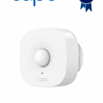 TP-LINK - Tapo T100 - Sensor de movimiento inteligente , Ángulo de detección de 120º. Detecta el movimiento a una distancia de hasta 7 metros, Necesita HUB TAPO TPL1170001