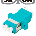 SAXXON JALC3CD - Adaptador unitario de fibra / Para LC / OM3 / AQUA / Duplex