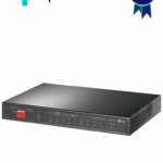 TP-LINK TL-SG1210P - Switch de escritorio PoE+ no administrable con 8 puertos 10/100/1000 Mbps, 1 puerto 10/100/1000 Mbps (Uplink), 1 puerto SFP y capacidad de suministro de 63W.