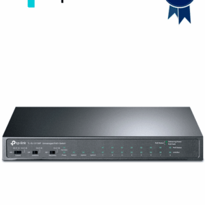TP-LINK - TL-SL1311MP / Switch de Escritorio No Administrable 11 Puertos / 8 puertos 10/100Mbps RJ45 POE+/ 2 Puertos 10/100/1000 RJ45 / 1 Puerto Gigabit SFP / 8 puertos POE+ / 124 Watts totales / POE Hasta 100m / Modo Extendido Hasta 250m