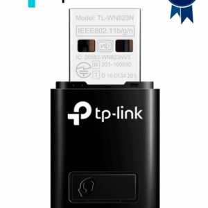 TP-LINK TL-WN823N - Mini Adaptador USB inalámbrico N 300 Mbps 2.4 GHz con 1 antena interna.