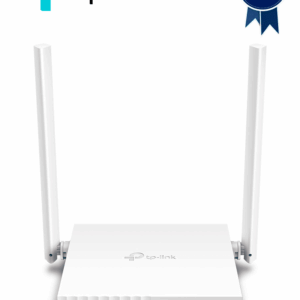 TP-LINK TL-WR820N -  Router inalámbrico WISP de 2.4 GHz de 300 Mbps con 2 antenas externas omnidireccionales de 5 dBi, 2 puertos LAN 10/100 Mbps y 1 puerto WAN 10/100 Mbps.