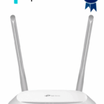 TP-LINK TL-WR840N - Router inalámbrico con velocidad de hasta 300Mbps, WiFi 4 802.11n/b/g en 2.4 GHz, 2 antenas con 4 modos: Router, Extensor de Rango, Punto de Acceso y WISP, 1 puerto WAN FE y 4 puertos LAN FE.
