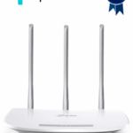 TP-LINK TL-WR845N - Router inalámbrico con velocidad de hasta 300Mbps, WiFi 4 802.11n/b/g en 2.4 GHz, 3 antenas y 4 modos: Router, Extensor de Rango, Punto de Acceso y WISP, 1 puerto WAN FE y 4 puertos LAN FE.