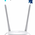 TP-LINK TL-WR850N - Ruteador Inalambrico/ Velocidad de Hasta 300Mbps/ WiFi 4 802.11n & b & g 2.4 GHz/ 2 Antenas Fijas Para WiFi/ 1 Puerto WAN FE para Conexion a Internet/, 4 puertos LAN FE/ Ideal para Servicios WISP & Casa & Pequeños Negocios