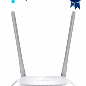 TP-LINK TL-WR850N - Ruteador Inalambrico/ Velocidad de Hasta 300Mbps/ WiFi 4 802.11n & b & g 2.4 GHz/ 2 Antenas Fijas Para WiFi/ 1 Puerto WAN FE para Conexion a Internet/, 4 puertos LAN FE/ Ideal para Servicios WISP & Casa & Pequeños Negocios