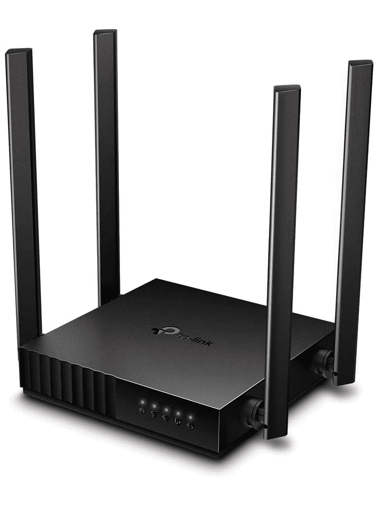 TP-LINK Archer C50 - Ruteador WiFi AC 1200Mbps con 1 puerto WAN RJ45 Fast Ethernet, 4 puertos LAN RJ45 Fast Ethernet, 4 antenas fijas y modos de funcionamiento como enrutador y punto de acceso. - Image 2