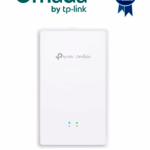 TP-LINK EAP615GP-Wall - GPON Punto de Acceso WiFi AC de Pared/ Velocidad de Hasta 1.2Gbps en 5GHz y 574Mbps en 2.4GHz/ Multi SSID & Beamforming/ Capacidad para VoIP/ Gestión Centralizada Omada