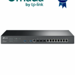 TP-LINK ER8411 - Router VPN Omada, 1 puerto WAN 10G SFP+, 1 puerto WAN/LAN 10G SFP+, 1 puerto WAN/LAN 1G SFP+, 8 puertos WAN/LAN GE, ZTP, Administracion Centralizada, Secure VPN, Firewall potente, Filtrado de IP/MAC/URL, enlace IP-MAC