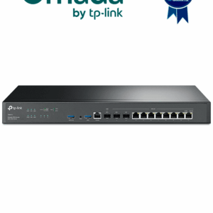 TP-LINK ER8411 - Router VPN Omada, 1 puerto WAN 10G SFP+, 1 puerto WAN/LAN 10G SFP+, 1 puerto WAN/LAN 1G SFP+, 8 puertos WAN/LAN GE, ZTP, Administracion Centralizada, Secure VPN, Firewall potente, Filtrado de IP/MAC/URL, enlace IP-MAC