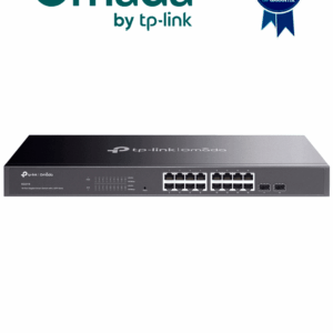 TP-LINK TL-SG2218 -  Switch Omada SDN Administrable con 16 puertos Gigabit y 2 puertos SFP, equipado con funciones avanzadas como sFlow, QinQ y QoS, y gestión centralizada a través de OMADA.