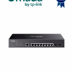 TP-LINK SG3210 - Switch JetStream administrable con 8 puertos 10/100/1000 Mbps y 2 puertos SFP, compatible con administración centralizada OMADA SDN.