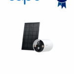 Tapo C425 KIT Cámara de Vigilancia Wi-Fi Solar con Vista 2K QHD y Detección IA Avanzada gratuita, Grabación de Vídeo 2K QHD, Alimentación Ininterrumpida. IP66.