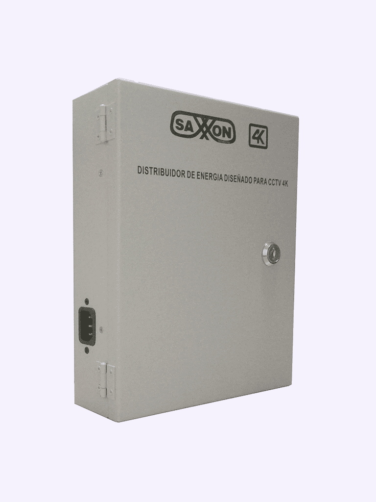 SAXXON PSU1213D8H- Fuente de Poder Profesional de 11 a 15 vcd/ 13 Amperes/ Para 8 Camaras Hasta 4k/ 1.6 Amperes por Canal/ Protección contra Sobrecargas/ Filtro de Ruido por Canal/ Uso rudo/ - Image 4
