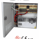 SAXXON PSU1230D18 - Fuente de Poder Profesional de 12 vcd / 30 Ampers/ Para 18 Camaras/ 1.67 Amperes por Canal/ Protección contra Sobrecargas/ Certificación UL/