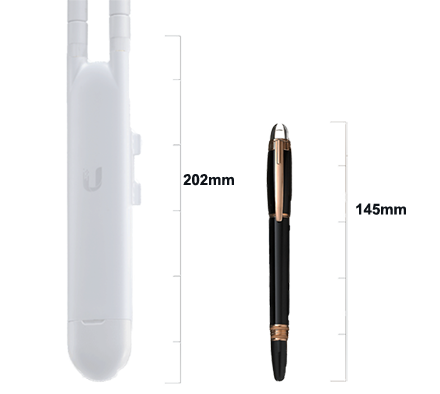 UBIQUITI UAP-AC-M - UniFi Mesh AC: Access Point para exteriores con doble banda 802.11ac, MIMO 2x2, potencia de 20 dBm, hasta 1167 Mbps. Incluye Inyector PoE - Image 3