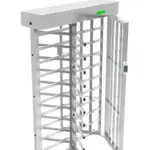 ZKTECO FHT3300 - Torniquete modular de Altura Completa, Acero Inoxidable SUS304, IP54, Compatible con 110 / 220 Vca, 3 Barras de Giro, Alta Durabilidad (1 Millón de Ciclos), Capacidad de 20 Personas por Minuto