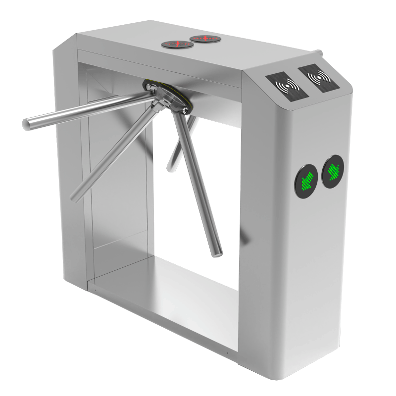 ZKTECO TS2200PRO - Torniquete Trípode Doble Carril Bidireccional / Semiautomático / Acero Inoxidable / Indicadores LED / 110V / Exterior Protegido / Requiere lectores y Panel - Image 6