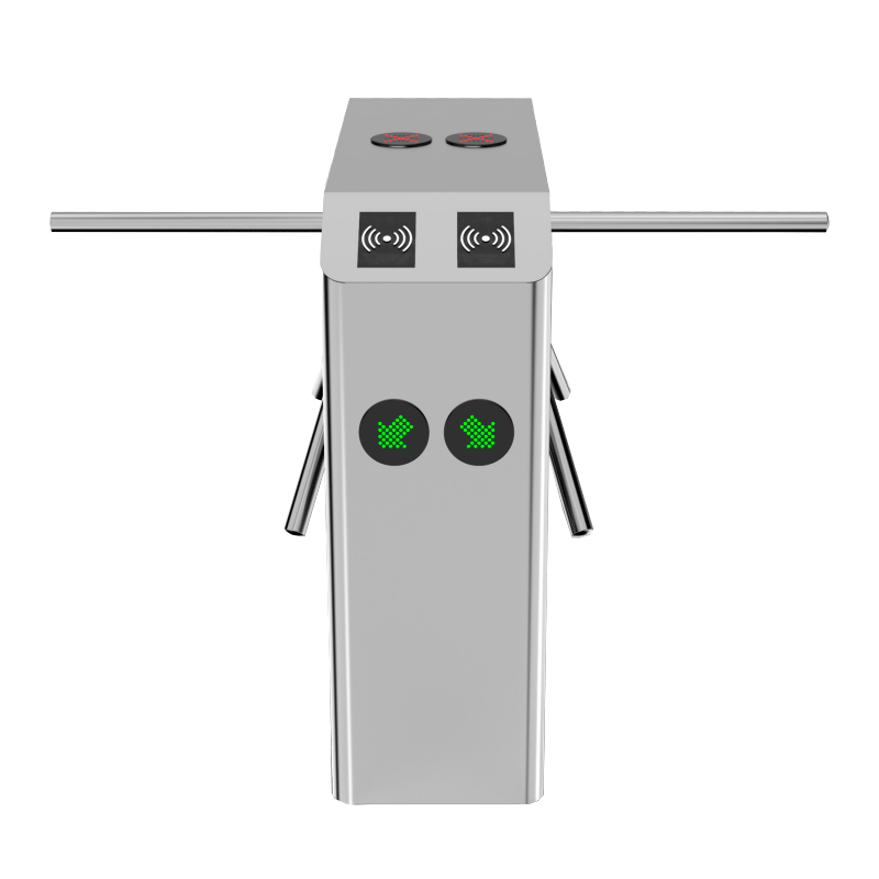 ZKTECO TS2200PRO - Torniquete Trípode Doble Carril Bidireccional / Semiautomático / Acero Inoxidable / Indicadores LED / 110V / Exterior Protegido / Requiere lectores y Panel - Image 3