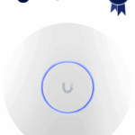 UBIQUITI U6-ENTERPRISE- Punto de Acceso WiFi 6 Enterprise/ MIMO 4x4/ Alta Densidad de Usuarios/ Freciencia WiFi 2.4GHz & 5GHz & 6GHz/ 1 Puerto RJ45 2.5GBE