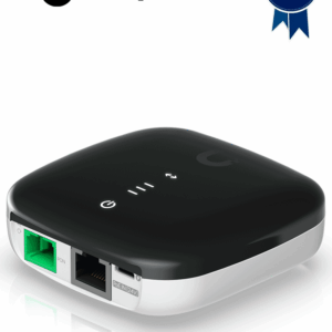 UBIQUITI UF-LOCO- Unidad de red óptica UFIBER ONU con 1 puerto WAN GPON, 1 puerto LAN Gigabit y adaptador de alimentación Micro-USB 5V, 1A incluido.
