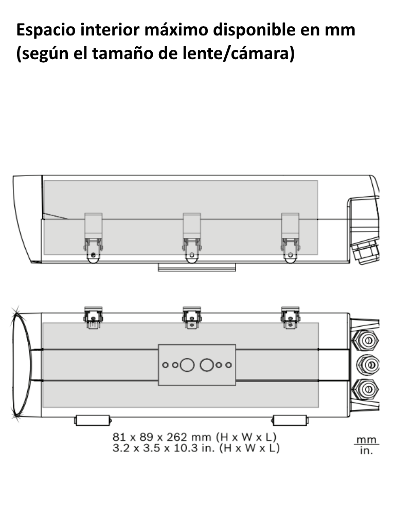 BOSCH V_UHIOG0 - Gabinete para camara profesional / Para interior - Image 6