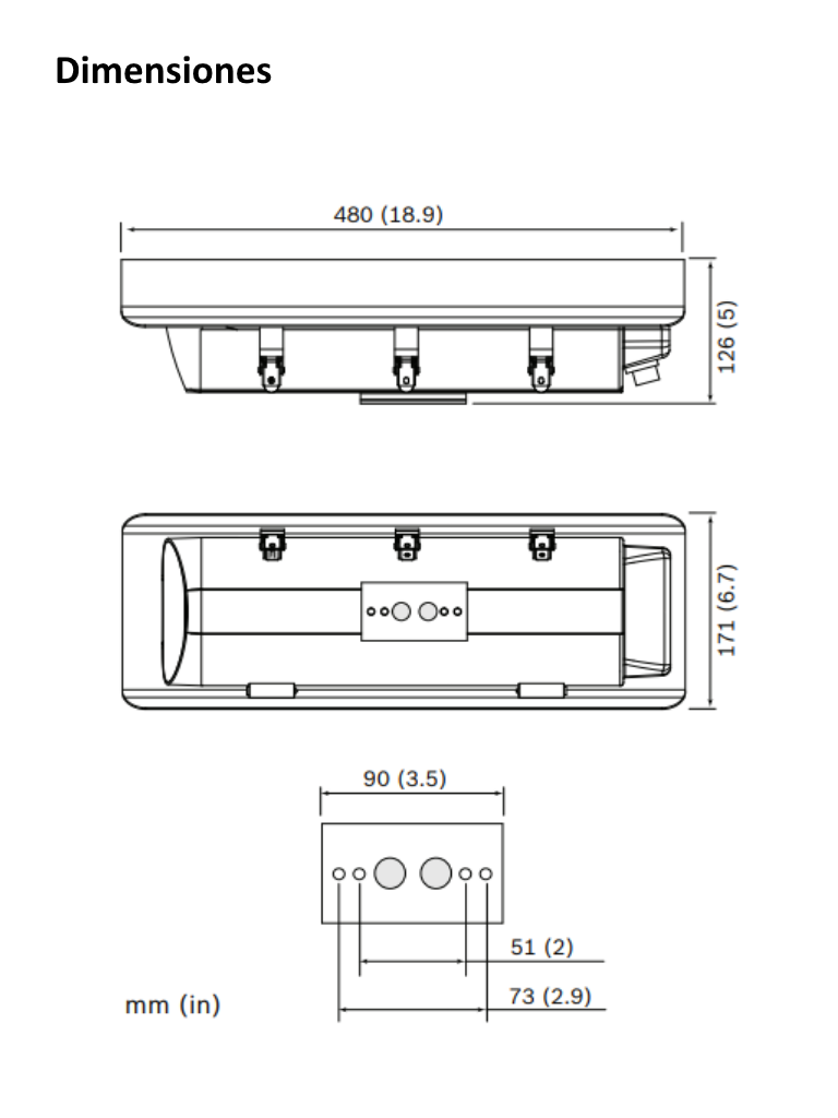 BOSCH V_UHOHGS11 - Gabinete para camara profesional / IP66 / Fuente de alimentacion 24VCA / Cableado de alimentacion directa - Image 2