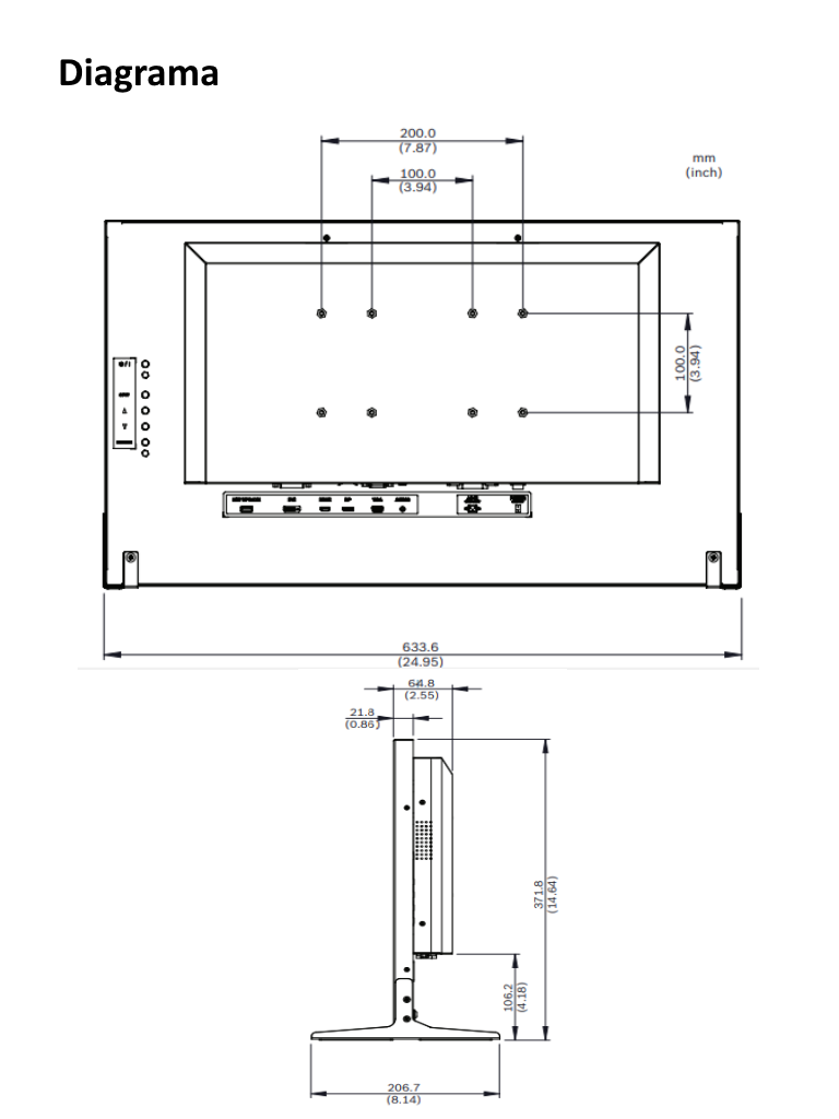 BOSCH V_UML27490- MONITOR LED FHD 27 PULGADAS/ 1080P - Image 2