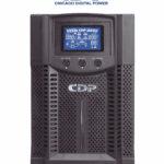CDP UPO11-2 - UPS ONLINE de 2000VA / 1800W / 4 Terminales de salida / Baterias 12V a 9AH X 4 / Respaldo de 5min en carga completa
