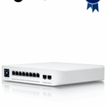 UBIQUITI USW-ENTERPRISE-8-POE - Switch capa 3 Administrable/ 8 puertos 2.5 GbE PoE/ 802.3at PoE/ 2 puertos 10G SFP+