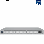 UBIQUITI USW-PRO-MAX-48-POE - Switch UniFi con funciones capa 3, 48 puertos (16 puertos 2.5 GbE y 32 puertos 1 GbE), 2 puertos SFP+ 10G, POE++ 720W, pantalla informativa preventa