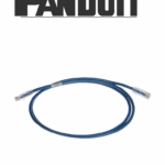 PANDUIT UTPSP5BUY Patch cord de 100% cobre UTP / 24 AWG / 5 pies (1.52 m) / Categoría 6 / Azul